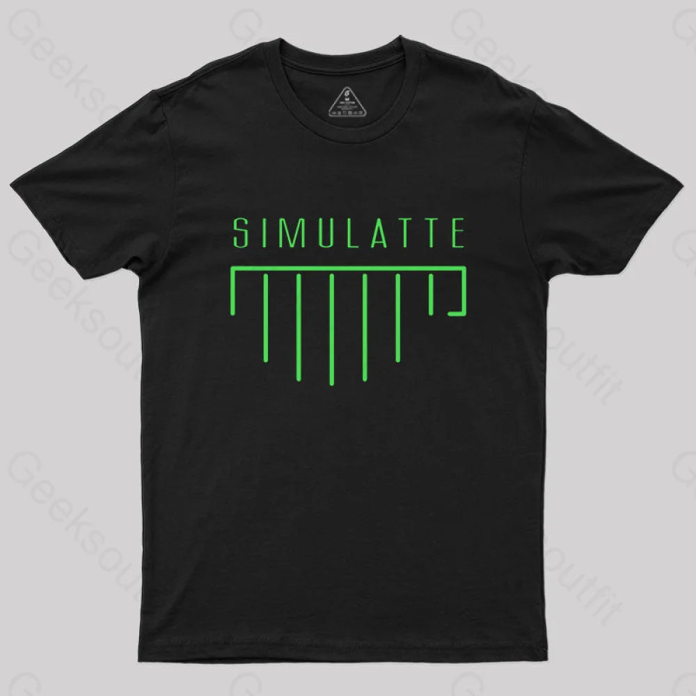 Simulatte from Matrix Resurrections T-shirt