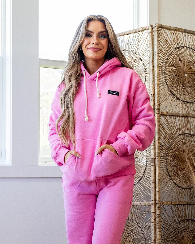 Ampersand Ave Comfort Zone Hoodie - Cotton Candy