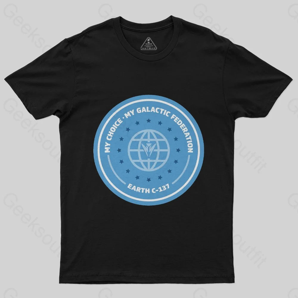 Galactic Federation - Earth C-137 T-Shirt