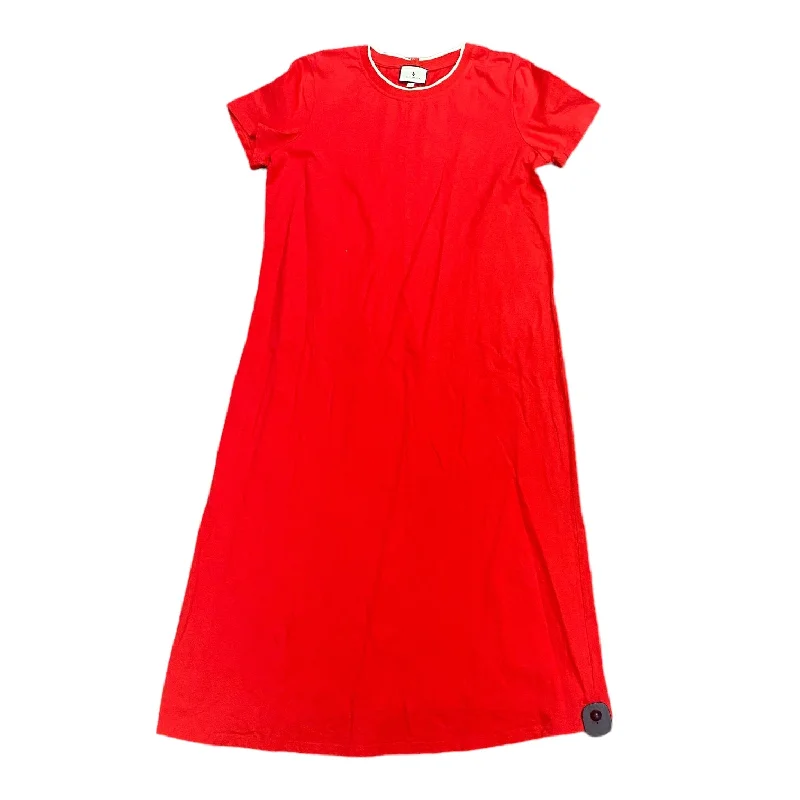 Red Dress Casual Maxi Tuckernuck, Size L