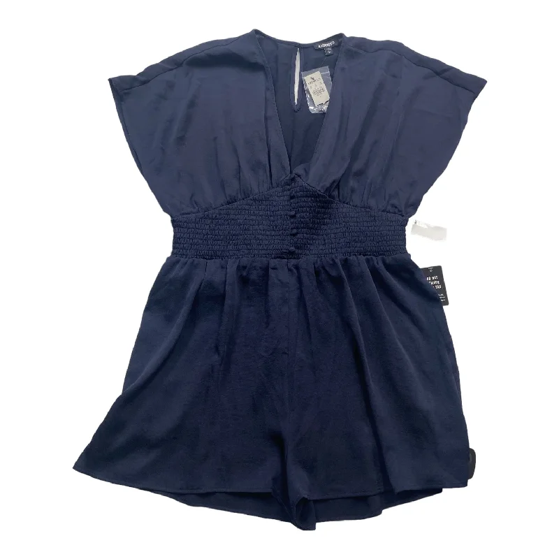 Navy Romper Express, Size L