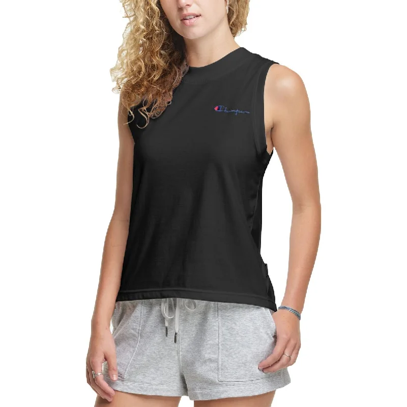 Womens Crewneck Muscle Tank Top