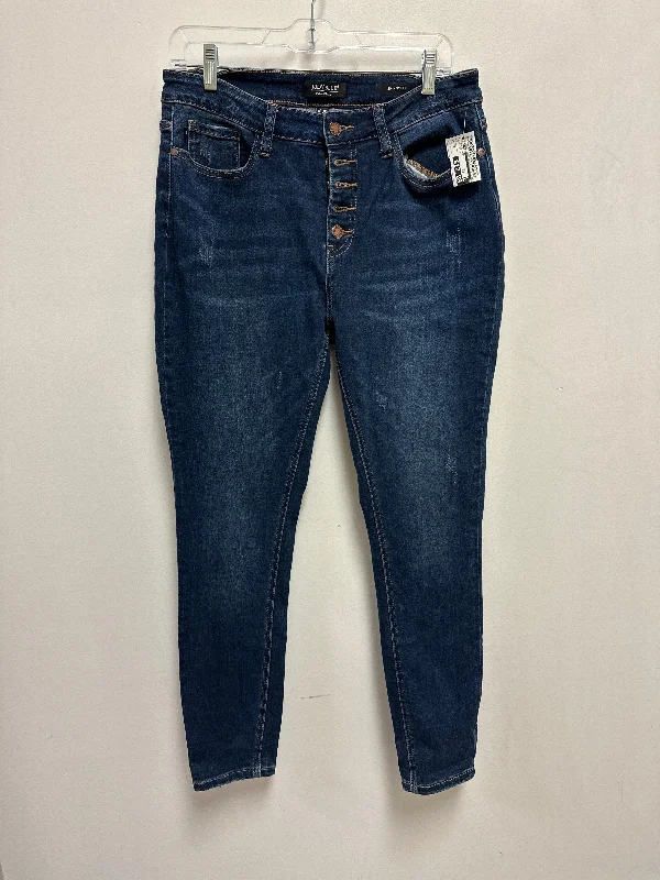 Jeans Skinny By Judy Blue In Blue Denim, Size: 8