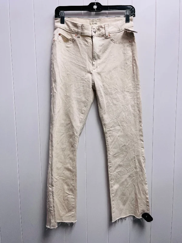 Jeans Boot Cut By Dl1961 In Cream, Size: 4