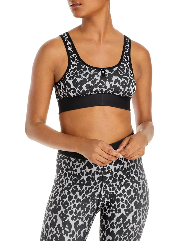 Womens Printed Fitness Sports Bra