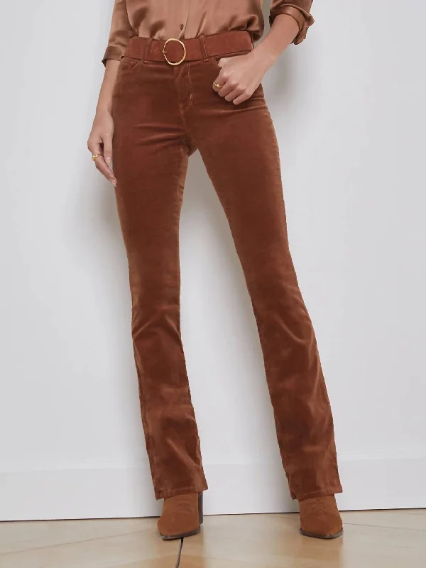 Stevie Velvet Jean In Fawn