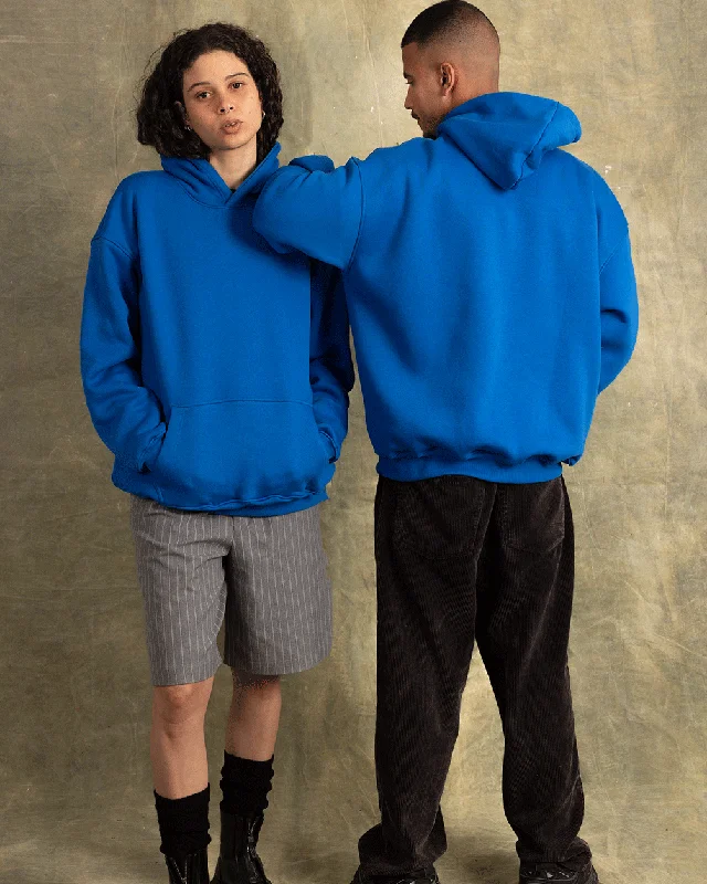 Blue Basic Hoodie