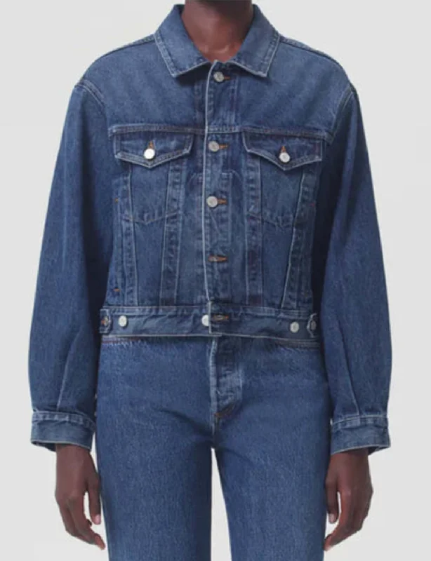 Shrunken Charli Denim Jacket, Filter