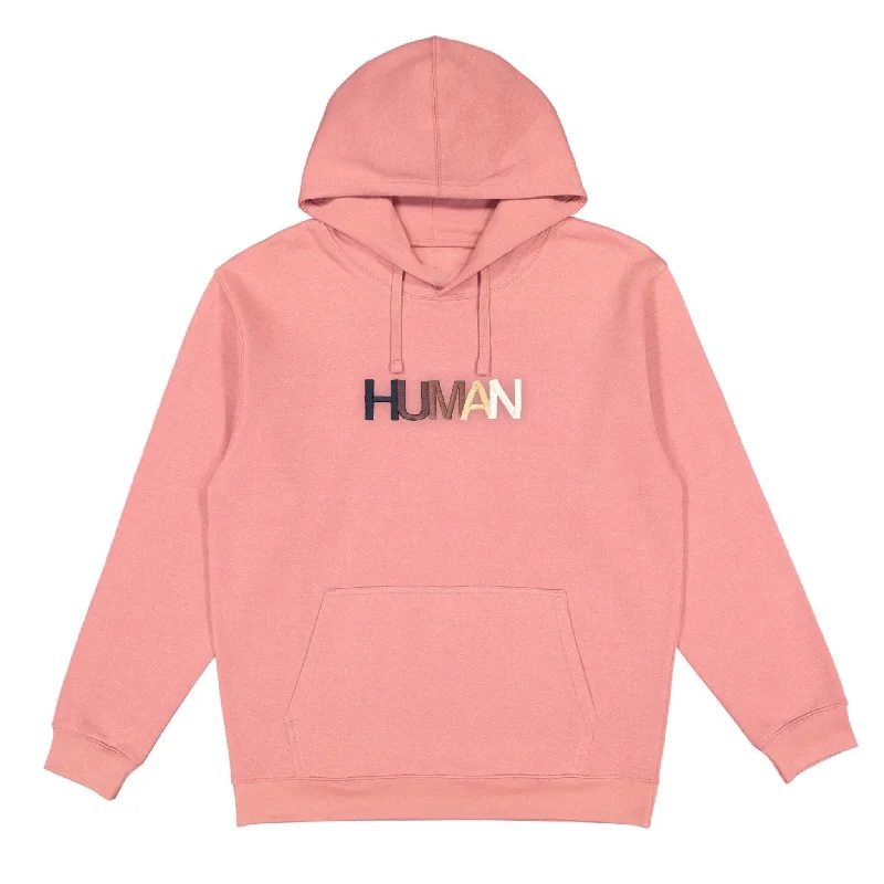 Human Embroidered Hoodie