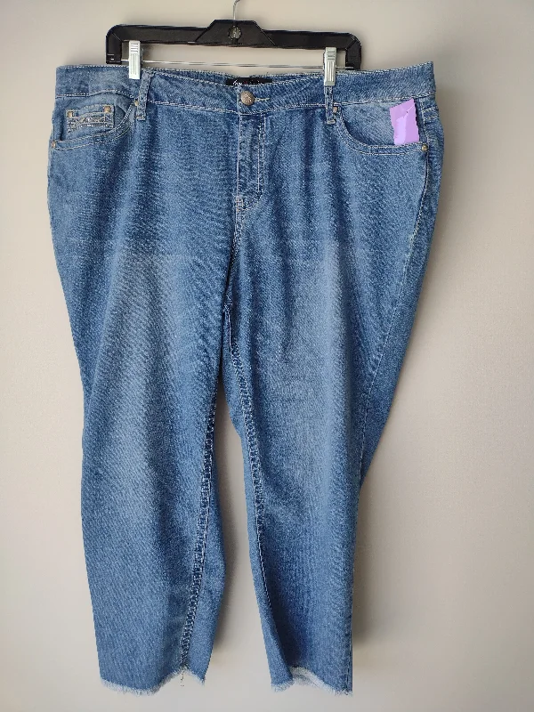 Jeans Straight By Love Indigo  Size: 1x