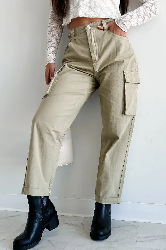 Finch Paperbag Cargo Pants (Olive)