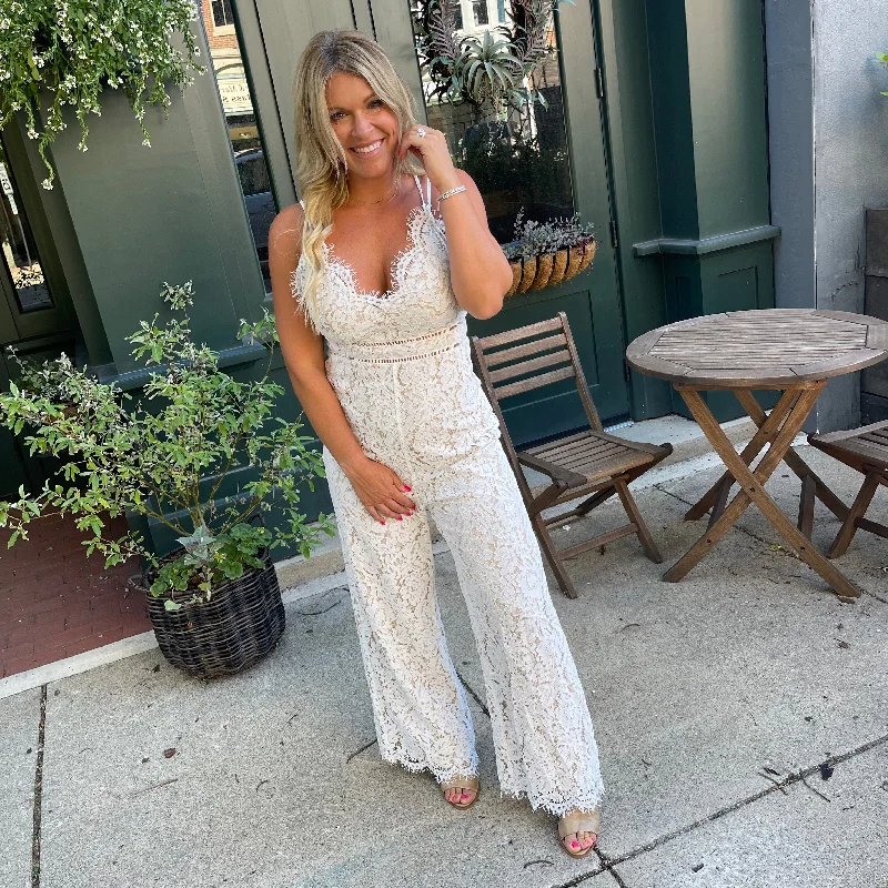 Pretty In Lace Jumpsuit