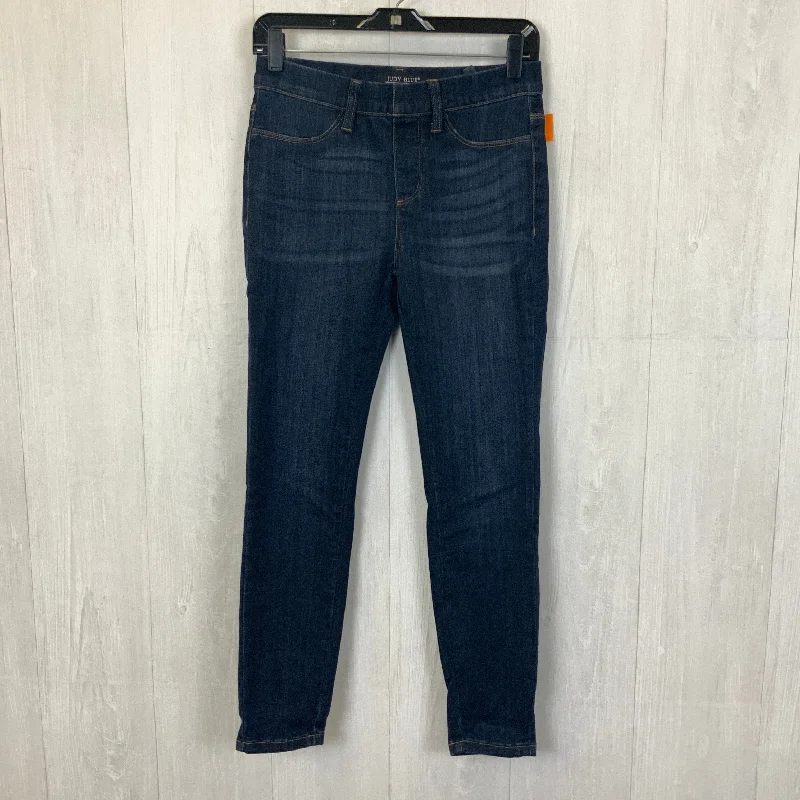 Jeans Skinny By Judy Blue In Blue Denim, Size: 4