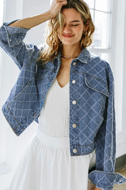 MEET ME THERE DENIM JACKET