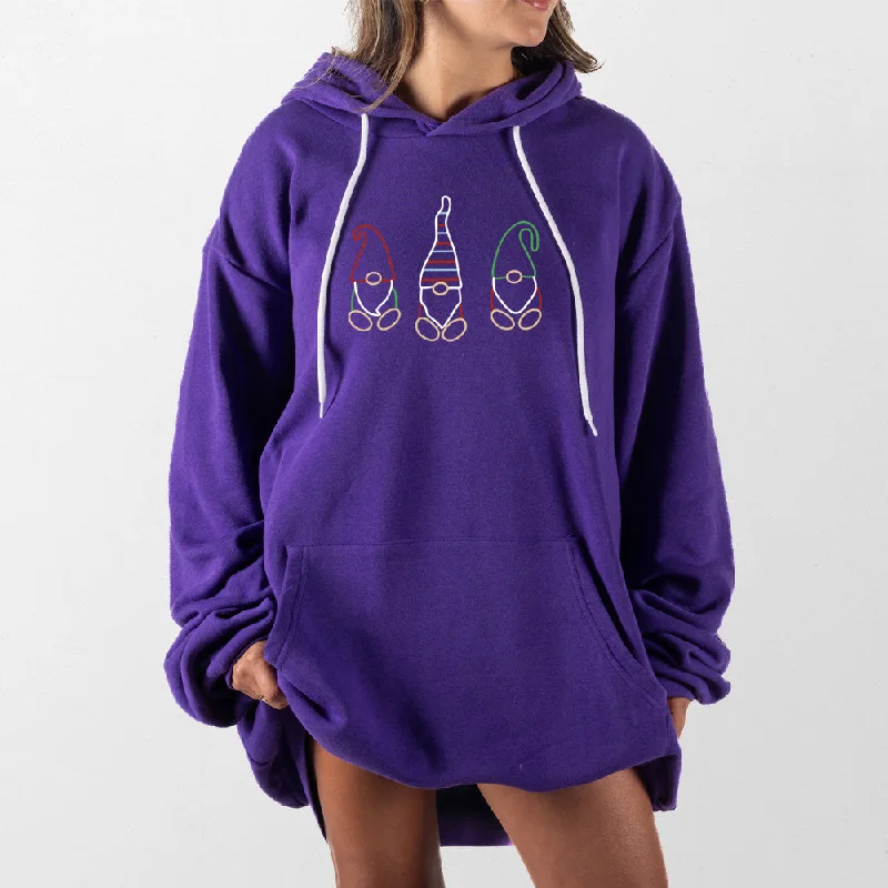 Holiday Gnomes Giant Hoodie