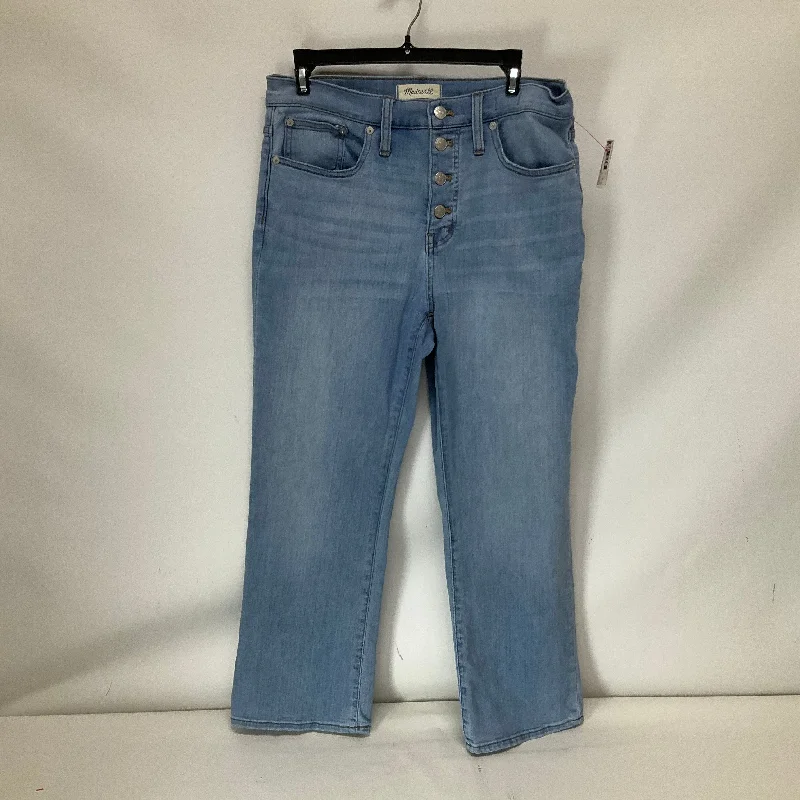 Jeans Skinny By Madewell In Blue Denim, Size: 8