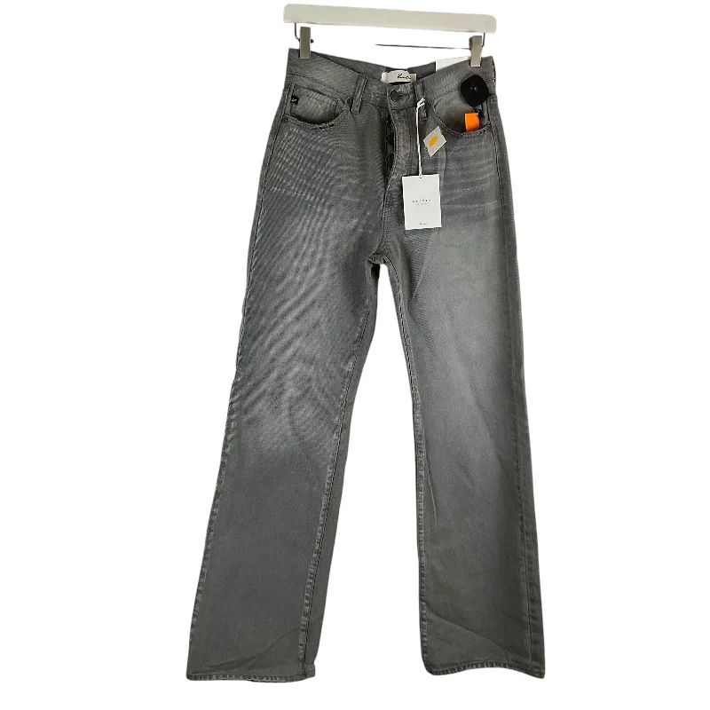 Jeans Straight By Kancan In Grey, Size: 2