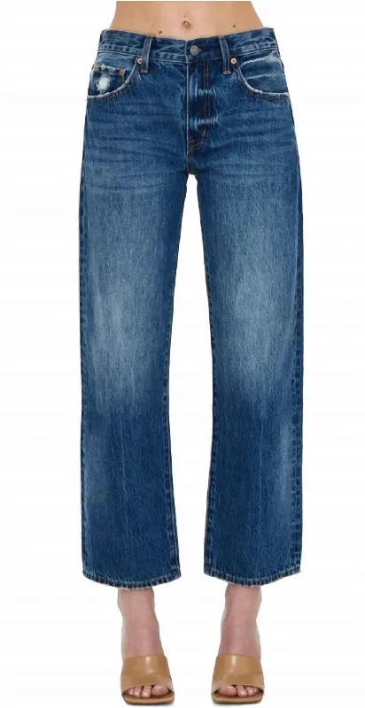 Pistola Lexi Mid Rise Jeans In Blue