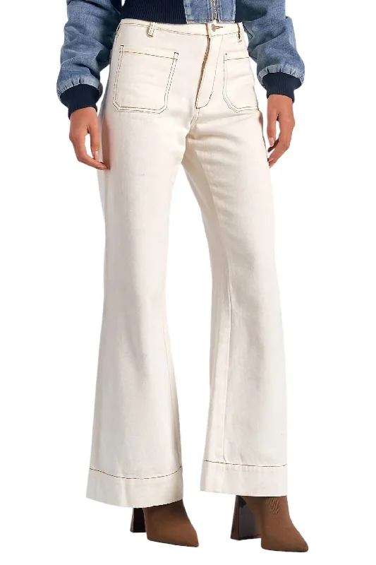 Grace Jeans In White