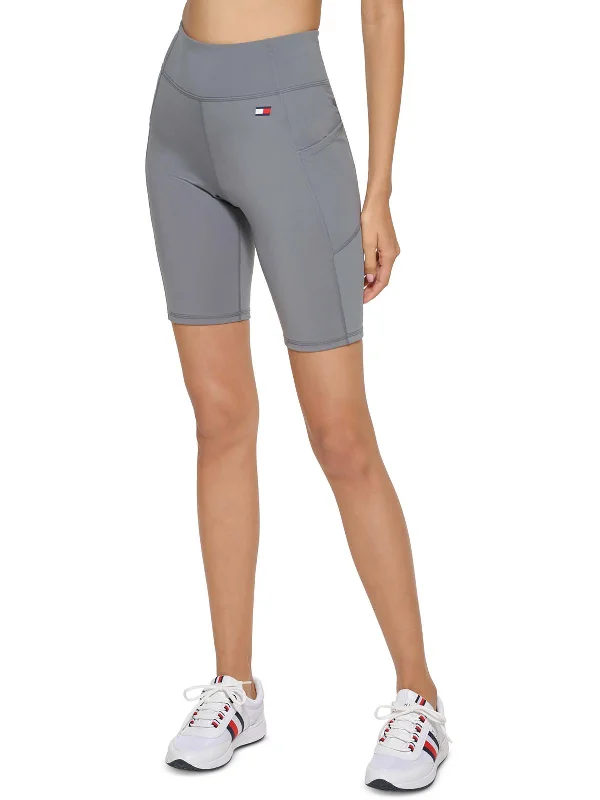 Womens High Rise Compression Bike Short