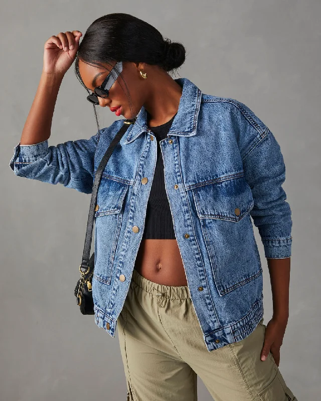 Lansing Cargo Denim Jacket