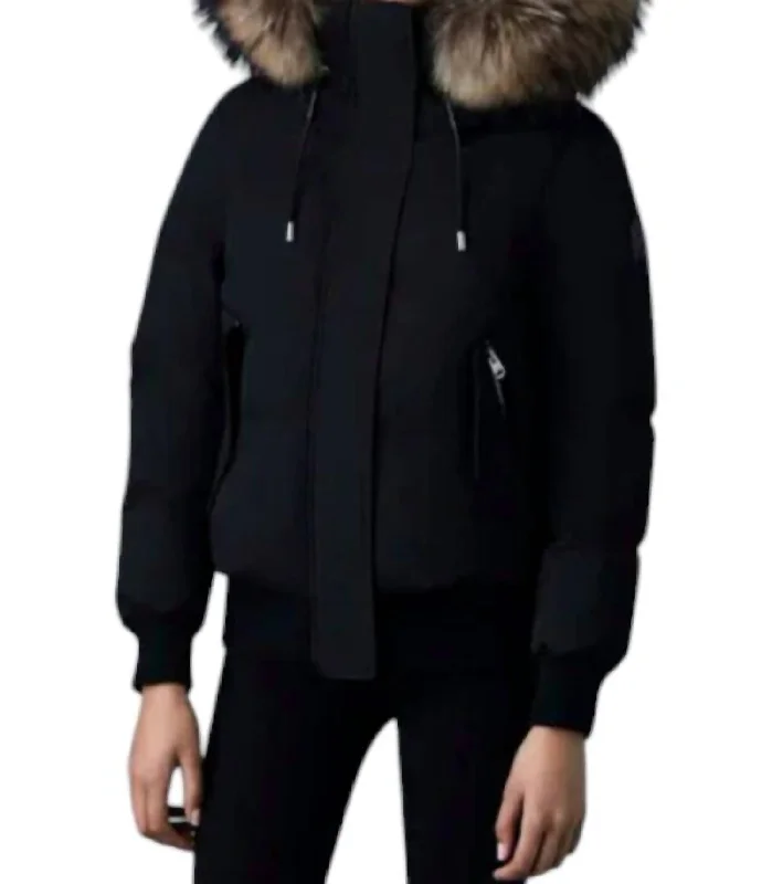 Nefi-Fz Down Jacket In Black