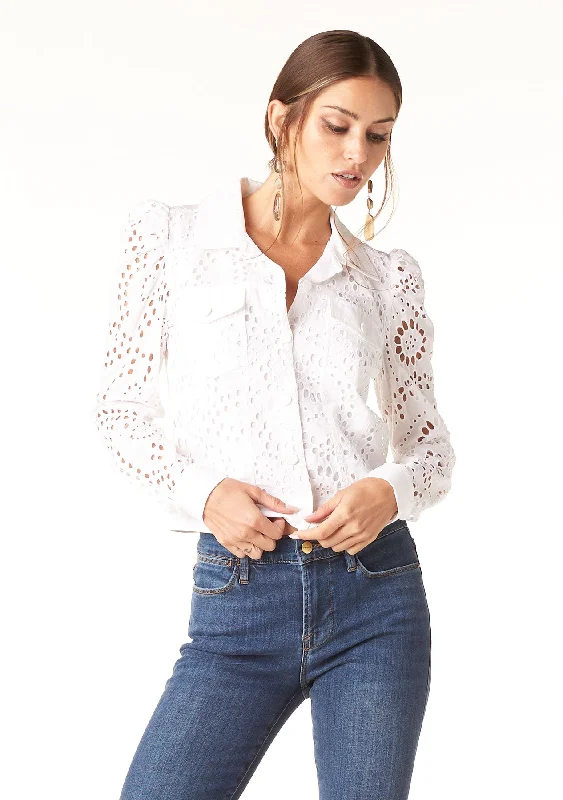 Averill Eyelet Jacket